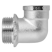 Угольник переходной 1/2"х3/4" ВН с ограничителем