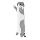 Мягкая игрушка Maxitoys, кот Батон серый, 50 см
