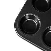 Форма для выпечки 6 кексов, 26,3х18,5х3см НМ 3058 Форма для выпечки 6 кексов, 26,3х18,5х3см НМ 3058