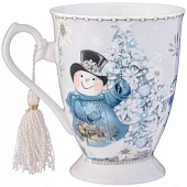 Кружка lefard "christmas" 320 мл снеговик 417-120 Кружка lefard "christmas" 320 мл снеговик 417-120