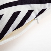 Наволочка 40х40 декоративная Этель Геометрия Полосы велюр, 7061199 Наволочка 40х40 декоративная Этель Геометрия Полосы велюр, 7061199