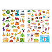  Книга с многоразовыми наклейками "Мой магазин"   3950987 