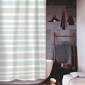  Штора для ванной Гармония 180х200 (ШхВ) полиэстер 12 колец мультиколор /104200 Zenfort 