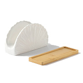 Салфетница фарфоровая на подставке BellaTenero «Тюльпан», 15,5х9 см, белый 9213644 Салфетница фарфоровая на подставке BellaTenero «Тюльпан», 15,5х9 см, белый 9213644