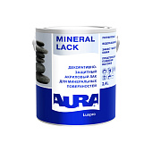 Декоративно-защитный акриловый лак  для минеральных поверхностей AURA Mineral Lack 2,4л