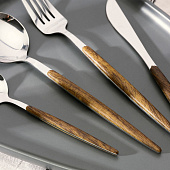 Набор столовых приборов из нержавеющей стали Magistro «Древо», 4 предмета, цвет металла серебряный 4684531 Набор столовых приборов из нержавеющей стали Magistro «Древо», 4 предмета, цвет металла серебряный 4684531