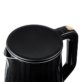  Чайник LEONORD LE-1510 черный с золотым 1850-2200Вт, 1.7л, двойной корпус, 4 уровней нагрева воды 