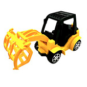  Машина инерционная с навесным оборудованием, 19х10 см, пакет, 1009-2 