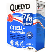 Клей обойный QUELYD "СПЕЦ-ФЛИЗЕЛИН" 0,3 кг