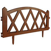 Заборчик декоративный Штакетник 3 метра, 5 секций, АП 113 Заборчик декоративный Штакетник 3 метра, 5 секций, АП 113