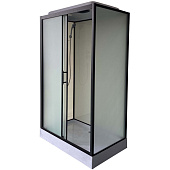 Душевая кабина 120х80х215 прямоугольная низкий поддон матовое стекло 5мм ЛЕВАЯ 8801L ODA Душевая кабина 120х80х215 прямоугольная низкий поддон матовое стекло 5мм ЛЕВАЯ 8801L ODA