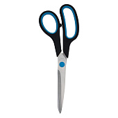 Ножницы 215 мм OfficeSpace, черные с синими вставками, ПВХ чехол, 264904 Ножницы 215 мм OfficeSpace, черные с синими вставками, ПВХ чехол, 264904