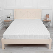 Mariya DeLuxe, простынь, 150х220, хлопок 100%, арт.Б-ПР-150-(140гр) Белый Mariya DeLuxe, простынь, 150х220, хлопок 100%, арт.Б-ПР-150-(140гр) Белый