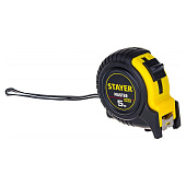 Рулетка 5мх19мм, ударостойкий обрезиненный корпус, STAYER MASTER Рулетка 5мх19мм, ударостойкий обрезиненный корпус, STAYER MASTER