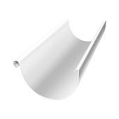  Желоб полукруглый 125/90 3м Optima, Белый Ral:9003 