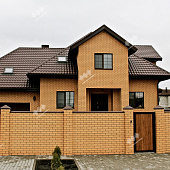  Кирпич керамический солома гладкий 1НФ 250х120х65мм [М-175] /Старый Оскол 