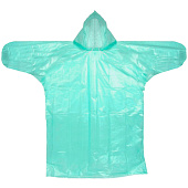 Дождевик Классик, 20 мкрн, 115 см, с капюшоном и завязками, зеленый, ДоброСад, 786-238 Дождевик Классик, 20 мкрн, 115 см, с капюшоном и завязками, зеленый, ДоброСад, 786-238