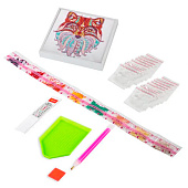 Алмазная мозаика Остров сокровищ 20х20 см, "Восточная лисица", в деревянной рамке, 662443 Алмазная мозаика Остров сокровищ 20х20 см, "Восточная лисица", в деревянной рамке, 662443