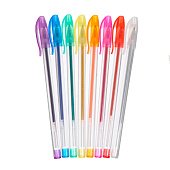  Набор гелевых ручек 8 цветов металлик 9243824 