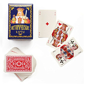 Карты игральные подарочные Исторические, премиум, 36 шт, карта 8.5 х 6.5 см, картон 270 гр 9502817 Карты игральные подарочные Исторические, премиум, 36 шт, карта 8.5 х 6.5 см, картон 270 гр 9502817