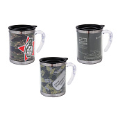 Термокружка 400мл "Для мужчин" нержавеющая сталь 841-869 Термокружка 400мл "Для мужчин" нержавеющая сталь 841-869