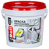 "DALI" краска для стен и потолков (PROFESSIONAL) база А - 0,9 л