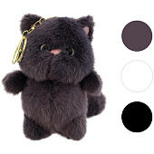 Игрушка мягкая Брелок Котик, 14см Игрушка мягкая Брелок Котик, 14см