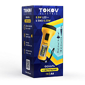 Фонарь LED ручной на батарейках 1хAA ABS TOKOV ELECTRIC Фонарь LED ручной на батарейках 1хAA ABS TOKOV ELECTRIC