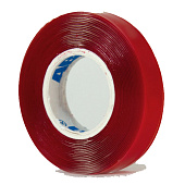 Лента клейкая 10ммх2,5м ABRO MASTERS двусторонняя на основе модифицированного акрила прозрачная Лента клейкая 10ммх2,5м ABRO MASTERS двусторонняя на основе модифицированного акрила прозрачная