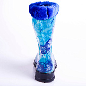 Сапоги подростковые ПВХ с текстильной надставкой, утепленные 101-1-ун р-ры 23-30 Сапоги подростковые ПВХ с текстильной надставкой, утепленные 101-1-ун р-ры 23-30