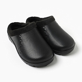 Сабо мужские утепленные, арт. 022, размер 44, черные, 10370967 Сабо мужские утепленные, арт. 022, размер 44, черные, 10370967