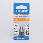 Биты 1/4 HEX4х25мм (уп2шт) "ЭКСПЕРТ"/ ЗУБР /26017-4-25-2 Биты 1/4 HEX4х25мм (уп2шт) "ЭКСПЕРТ"/ ЗУБР /26017-4-25-2