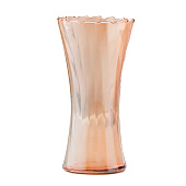  Ваза «Агнес», талия, 19,5х10 см, стекло, коричневая 10697675 