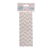 Трубочка для коктейля "Звездочки" набор 12 штук, цвет серебро 1498617 Трубочка для коктейля "Звездочки" набор 12 штук, цвет серебро 1498617