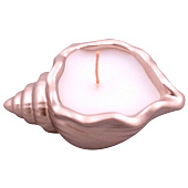 Свеча декоративная с подсвечником "Ракушка" (10х6х4см) Свеча декоративная с подсвечником "Ракушка" (10х6х4см)