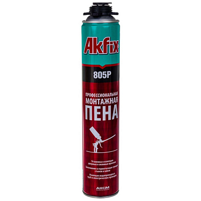  Пена профессиональная противопожарная Akfix 850 гр/TURKEY 
