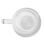 Кружка с рельефным узором MILLIMI 340мл, стекло 806-174 Кружка с рельефным узором MILLIMI 340мл, стекло 806-174