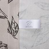  Скатерть (саржа) 149х180 Этель Black flowers 10283361 