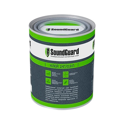  Универсальный контактный клей SoundGuard 1кг/0,9л 