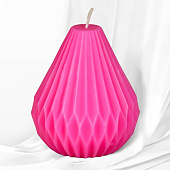 Свеча интерьерная "Оригами", розовая, 6 х 8 см, 7743461 Свеча интерьерная "Оригами", розовая, 6 х 8 см, 7743461