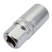 Головка свечная с резиновой вставкой (1/2") 21мм/ ЗУБР МАСТЕР Головка свечная с резиновой вставкой (1/2") 21мм/ ЗУБР МАСТЕР