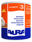  В/Д краска интерьерная высокоукрывистая (TR) AURA LUXPRO 3 0,9л 
