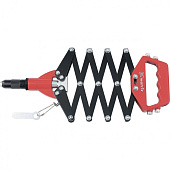 Заклепочник, 800 мм, "Гармошка", усиленный, заклепки 3,2-4,0-4,8-6,0-6,4 мм// Matrix Заклепочник, 800 мм, "Гармошка", усиленный, заклепки 3,2-4,0-4,8-6,0-6,4 мм// Matrix