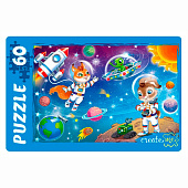 Пазлы 60 элементов Забавный космос №2, П60-3194 Пазлы 60 элементов Забавный космос №2, П60-3194