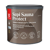 Состав для сауны полуматовый Tikkurila SUPI SAUNA PROTECT EP 2,7л Состав для сауны полуматовый Tikkurila SUPI SAUNA PROTECT EP 2,7л