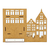 Ключница настенная с полкой и карманом Home, классика, 23 х 17,5 см, 10344665 Ключница настенная с полкой и карманом Home, классика, 23 х 17,5 см, 10344665