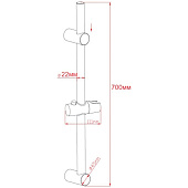  Душевая cтойка SR725/SR705 Esko 