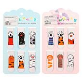 Набор закладок магнитных для книг 6 штук Лапки 60х19мм МИКС CALLIGRATA 10532456 Набор закладок магнитных для книг 6 штук Лапки 60х19мм МИКС CALLIGRATA 10532456