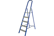 Стремянка стальная 5 ступеней, высота платформы 102см, макс. нагр. 150кг., Сибртех Стремянка стальная 5 ступеней, высота платформы 102см, макс. нагр. 150кг., Сибртех
