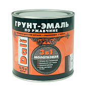 Молотковая ГРУНТ - ЭМАЛЬ по ржавчине " шоколадный-0,75л Молотковая ГРУНТ - ЭМАЛЬ по ржавчине " шоколадный-0,75л